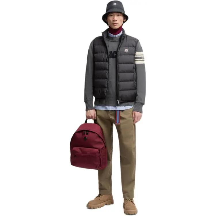 Moncler Vests Men Black-1