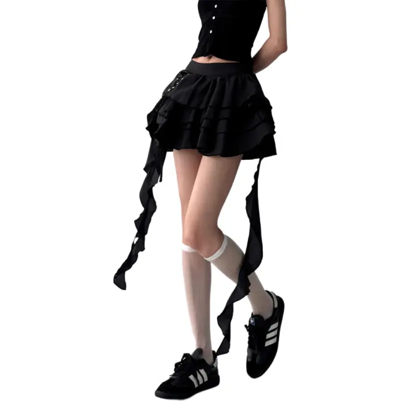 YINLEI Casual Short Skirts Women's-1