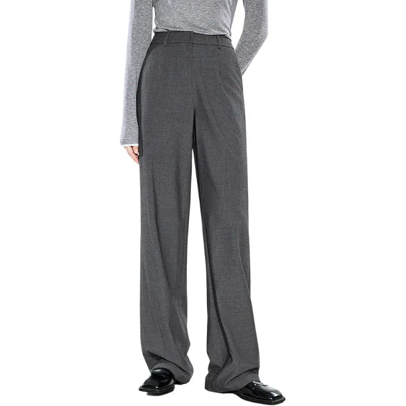 COVERINS Casual Pants Women's Dark Gray-2