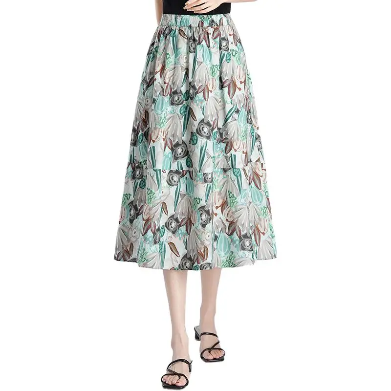 YIRANCHUN Casual Long Skirt Women's-2