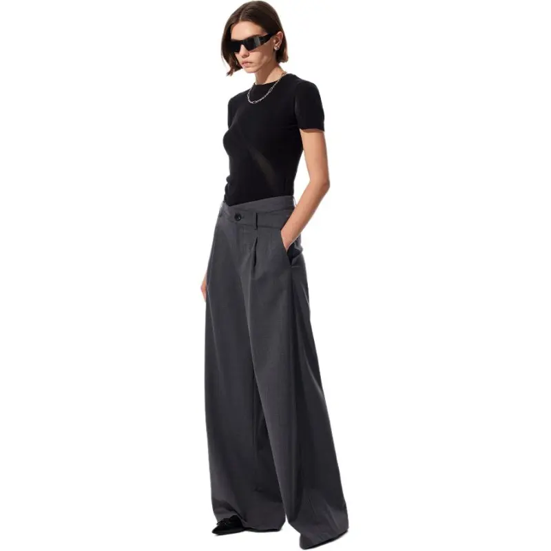 MEFUR Suit Trousers Women's Heather Gray-2