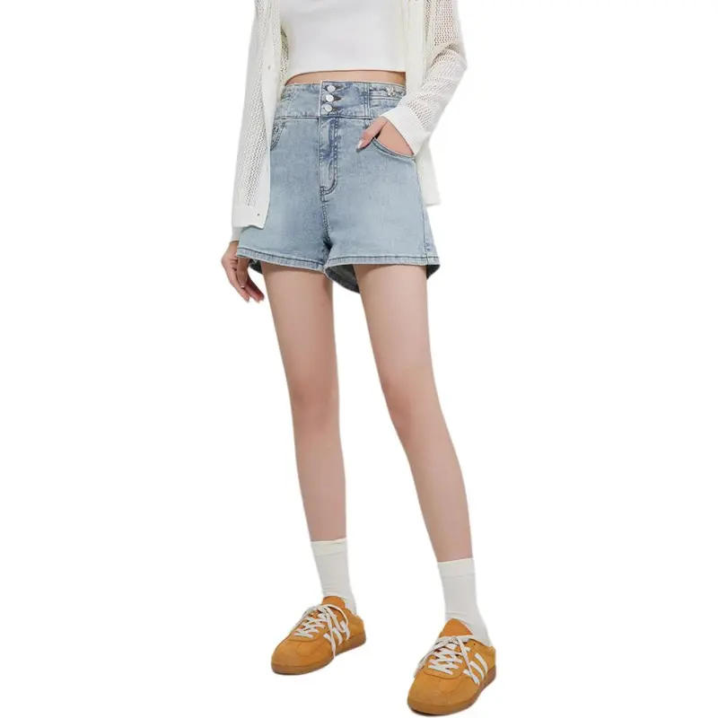 Love To Serve Denim Shorts Women's-3