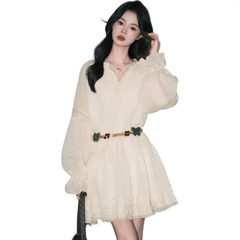 FOREVER 21 Long Sleeved Dress Women's-3