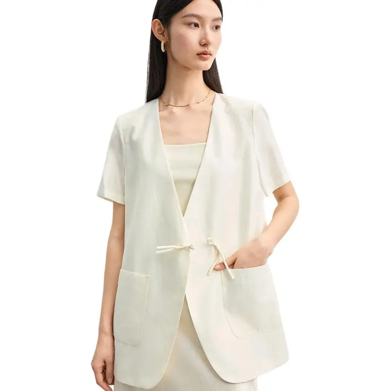 DESIGNICE Jackets & Coats Women's Vanilla-1