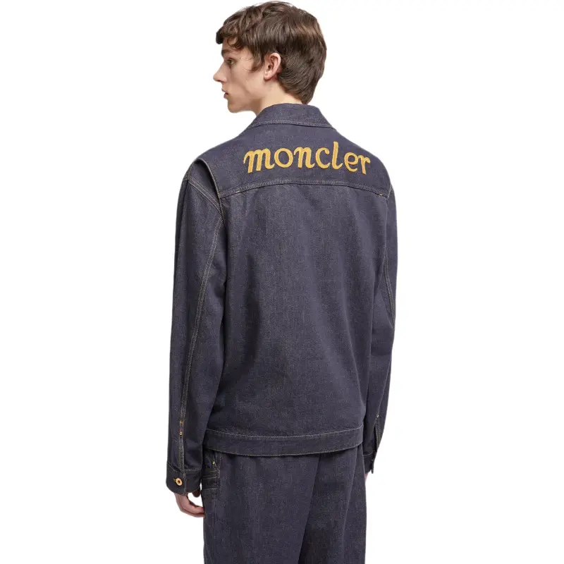 MONCLER GENIUS X Mercedes Benz Nigo Nepit Denim Jacket-5