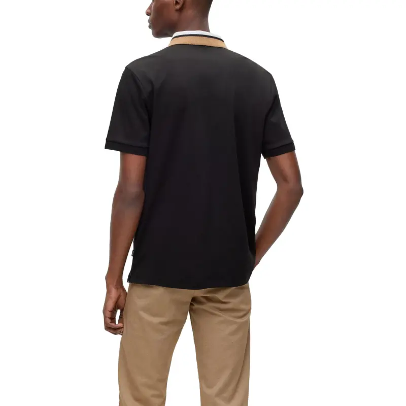 HUGO BOSS Polo Shirts Men Black-3
