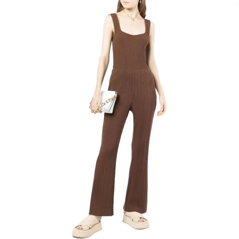 VINCE Elasticated Ribbed Trousers-1