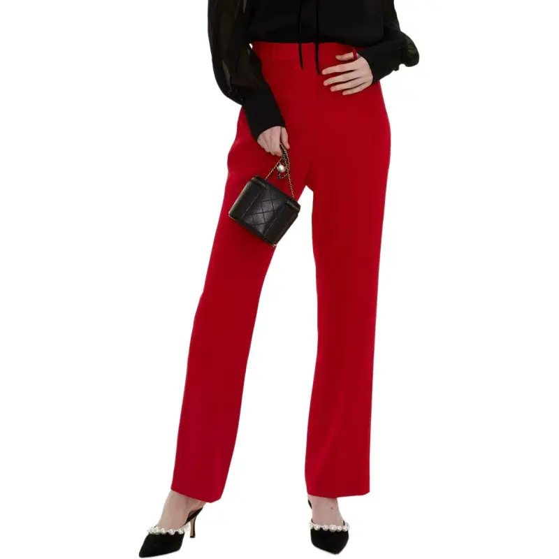 Caroline Suit Trousers Women's Red-2