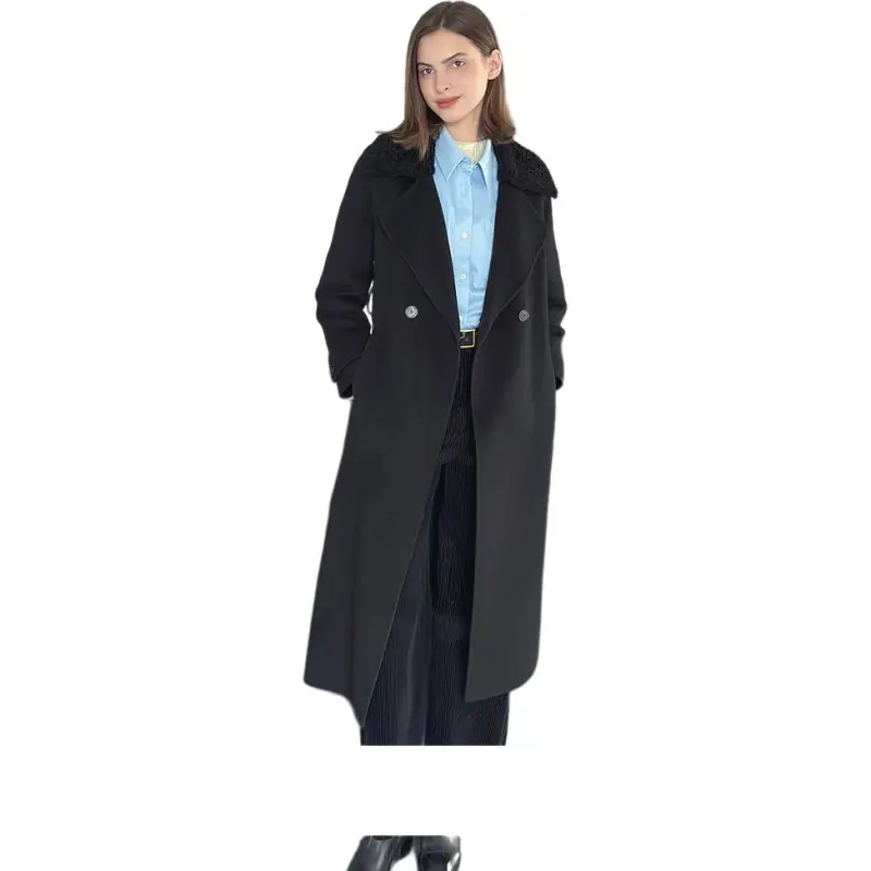 INSUN Coats Women's Black-1