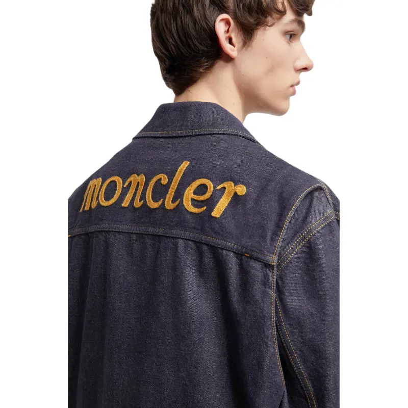 MONCLER GENIUS X Mercedes Benz Nigo Nepit Denim Jacket-8