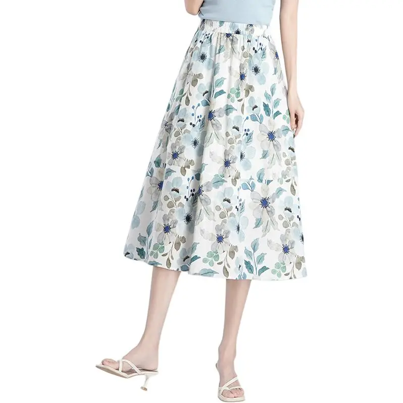 YIRANCHUN Casual Long Skirt Women's-1