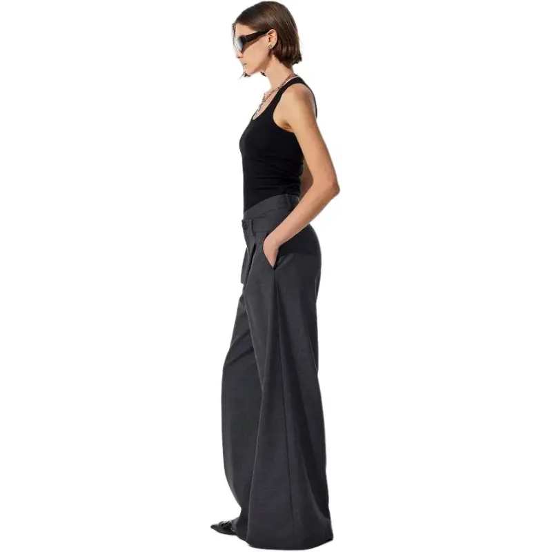 MEFUR Suit Trousers Women's Heather Gray-4