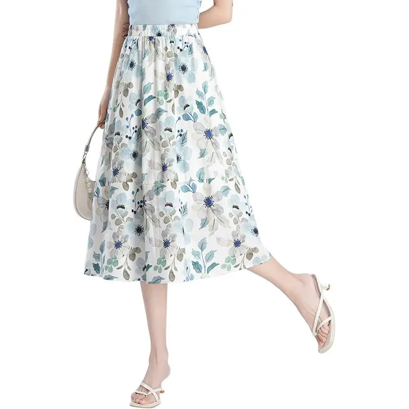YIRANCHUN Casual Long Skirt Women's-2