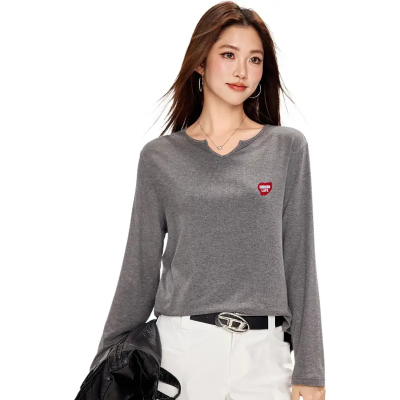  CHOCOOLATE T Shirt Women's GYX/Gray-3