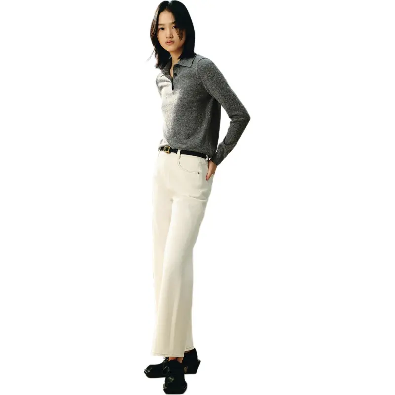 INSUN Knitwear Women's Light Gray-5