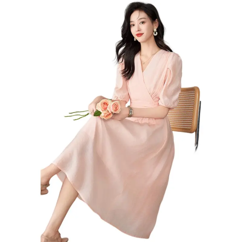Like The Age Of Water Short Sleeved Dress Women's-2