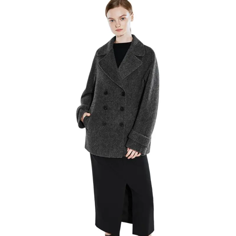 COVERINS Coats Women's Dark Gray-2