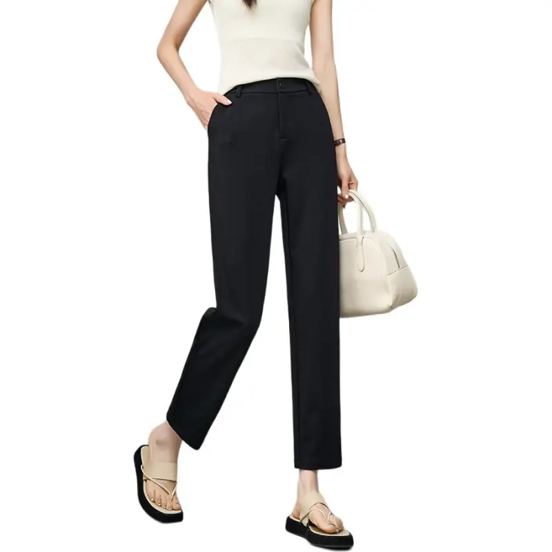 YALIDA Casual Pants Women's Black-1