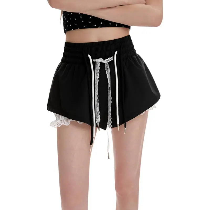 YINLEI Casual Shorts Women's-3