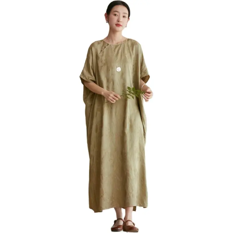 JIXIANGYUER Long Sleeved Dress Women's-1