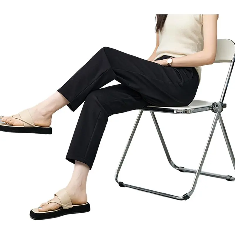 YALIDA Casual Pants Women's Black-2