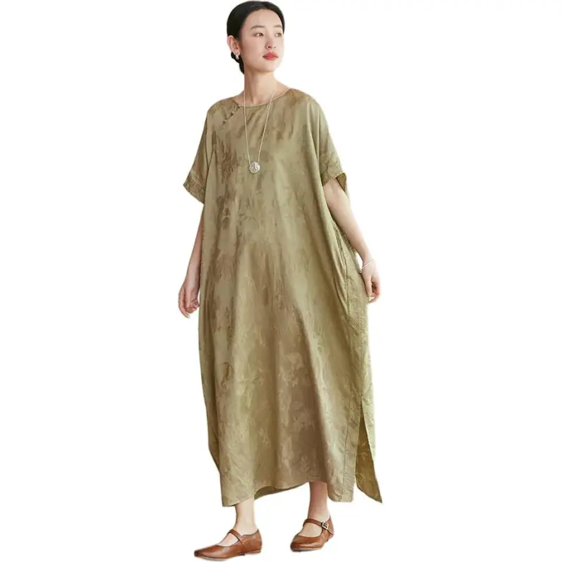 JIXIANGYUER Long Sleeved Dress Women's-2