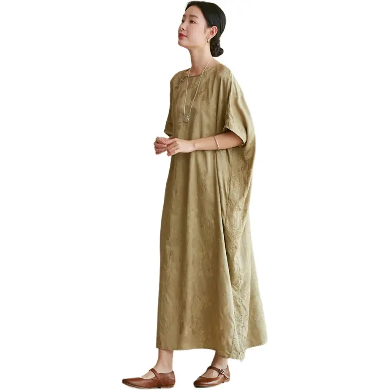 JIXIANGYUER Long Sleeved Dress Women's-3