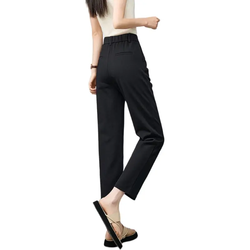 YALIDA Casual Pants Women's Black-3
