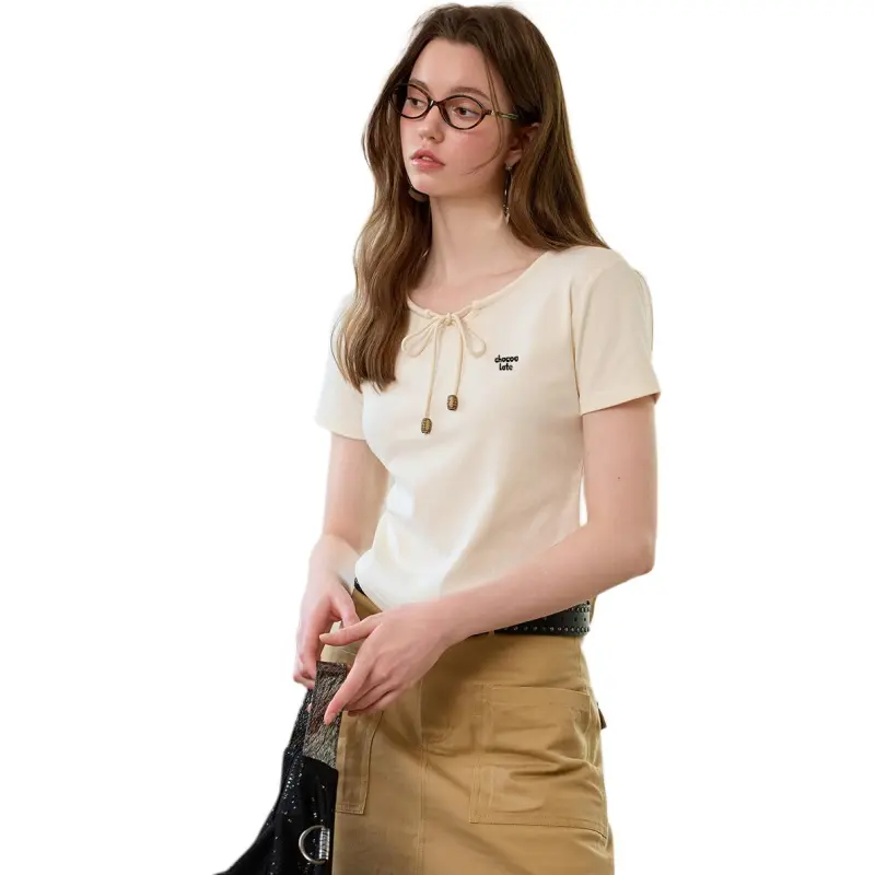  CHOCOOLATE T Shirt Women's IVX/Apricot-3