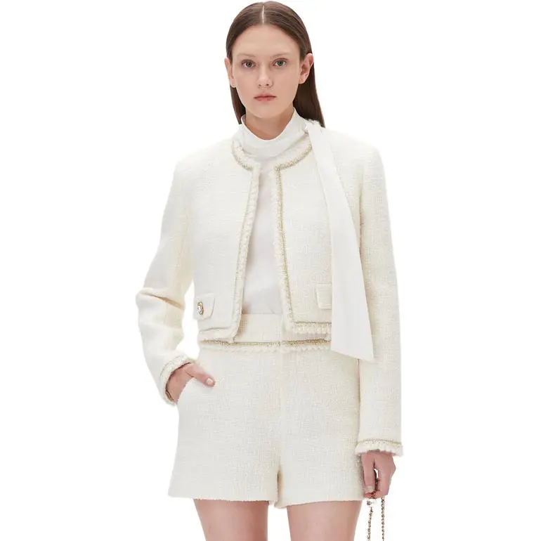 Caroline Jackets Women's Ecru-1