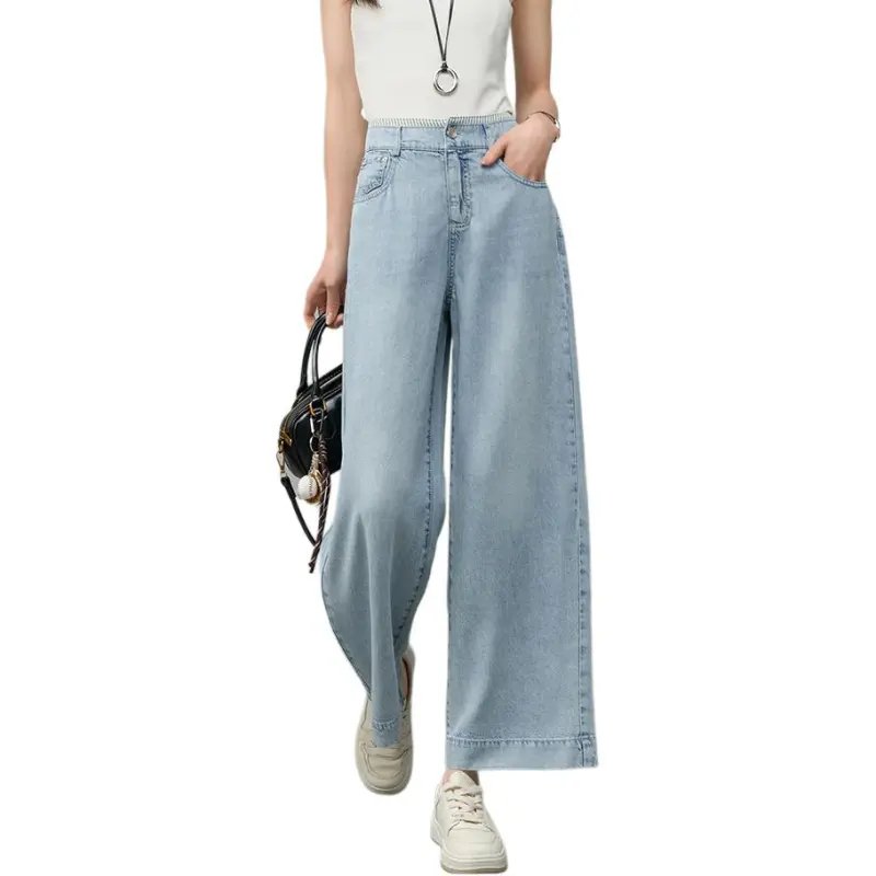 YALIDA Jeans Women's Blue-1