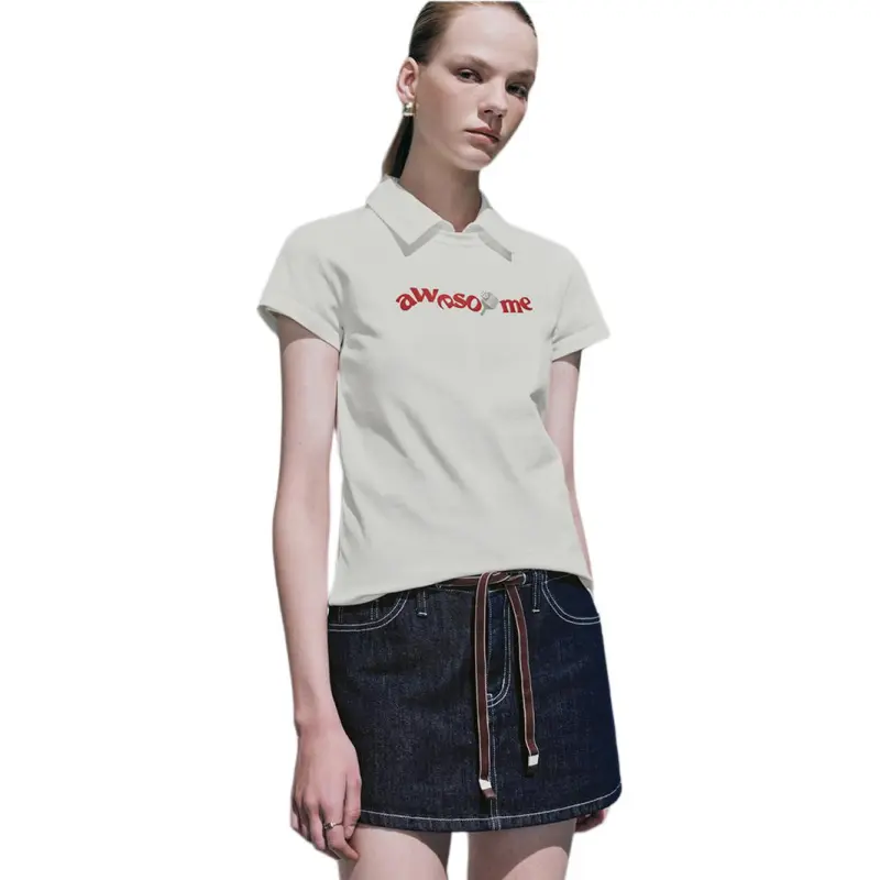 URBAN REVIVO T Shirts Women's White-1