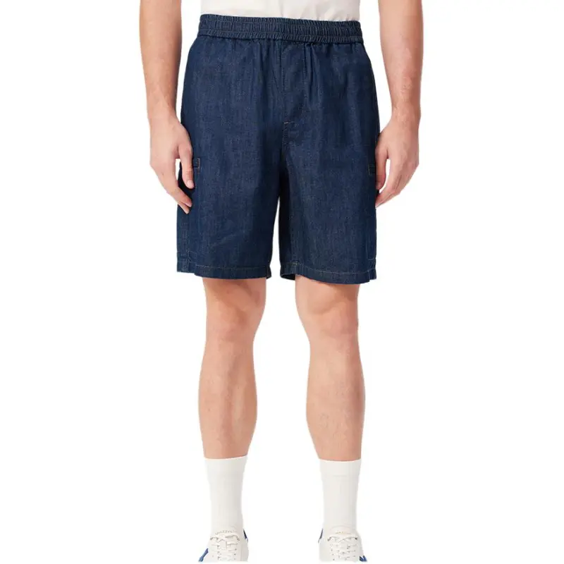 HAZZYS Casual Shorts Men Dark Blue-3