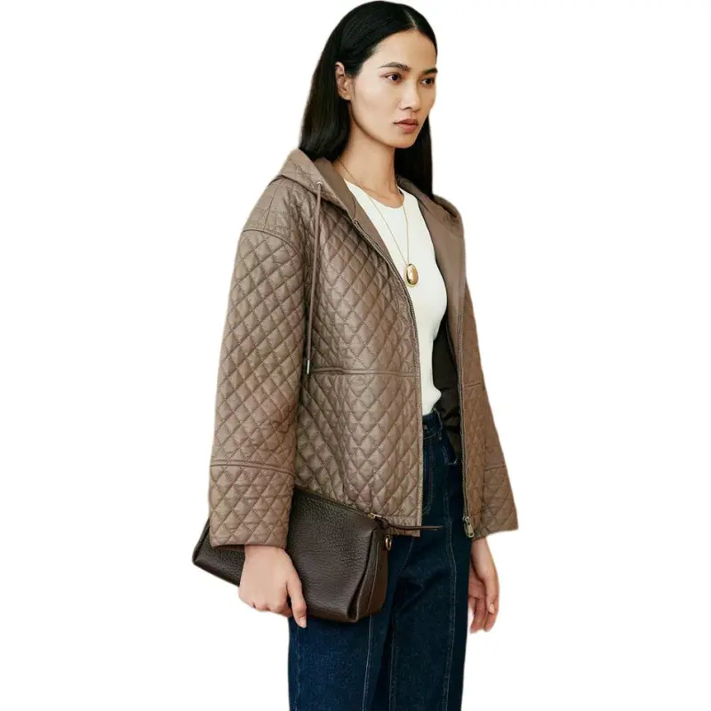 INSUN Leather Jackets Women's-6