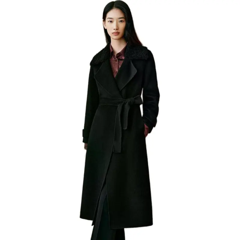 INSUN Coats Women's Black-5