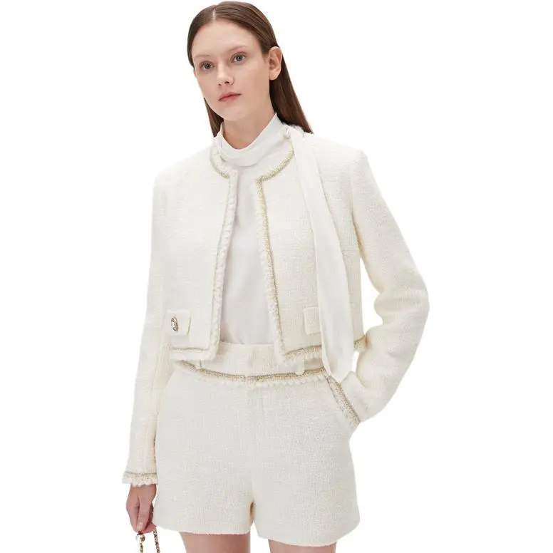 Caroline Jackets Women's Ecru-2