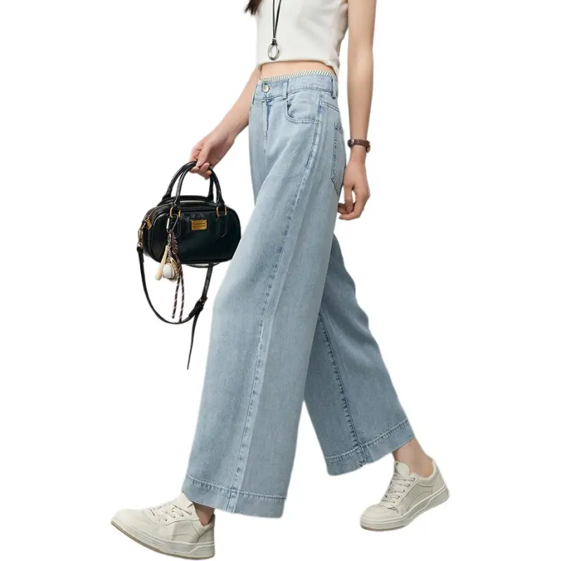 YALIDA Jeans Women's Blue-3