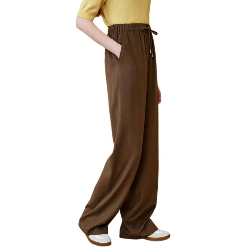 INSUN Casual Pants Women's Camel-2