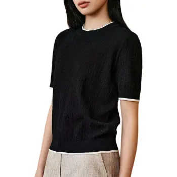 INSUN Shirts Women's Black