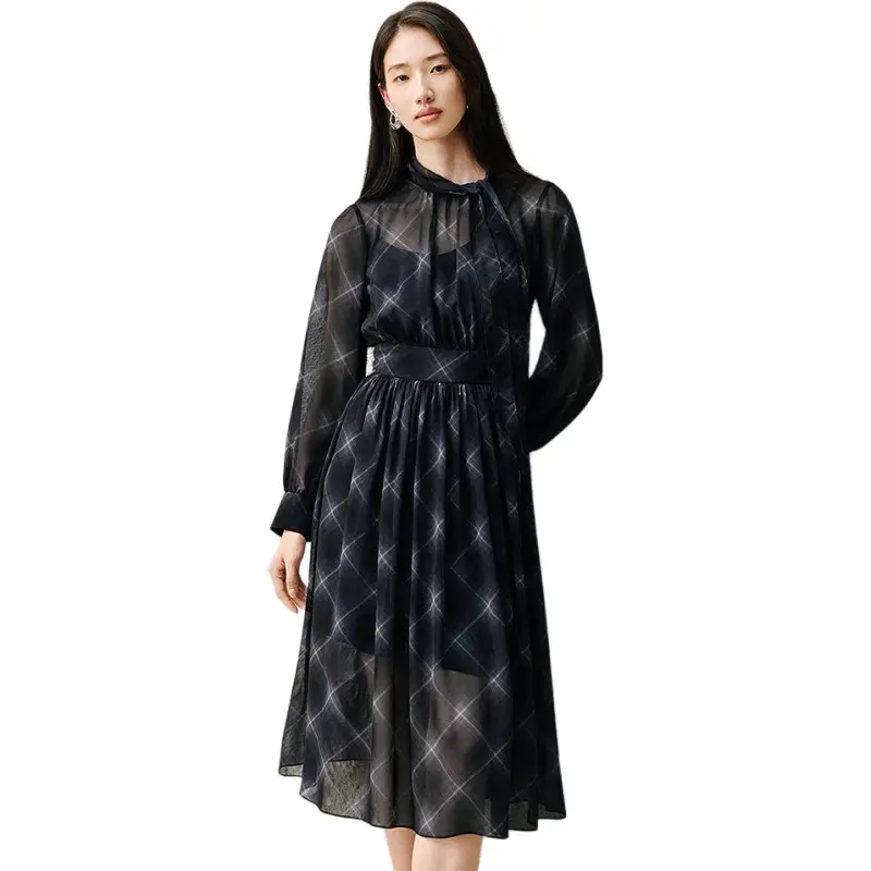 INSUN Long Sleeved Dress Women's-2