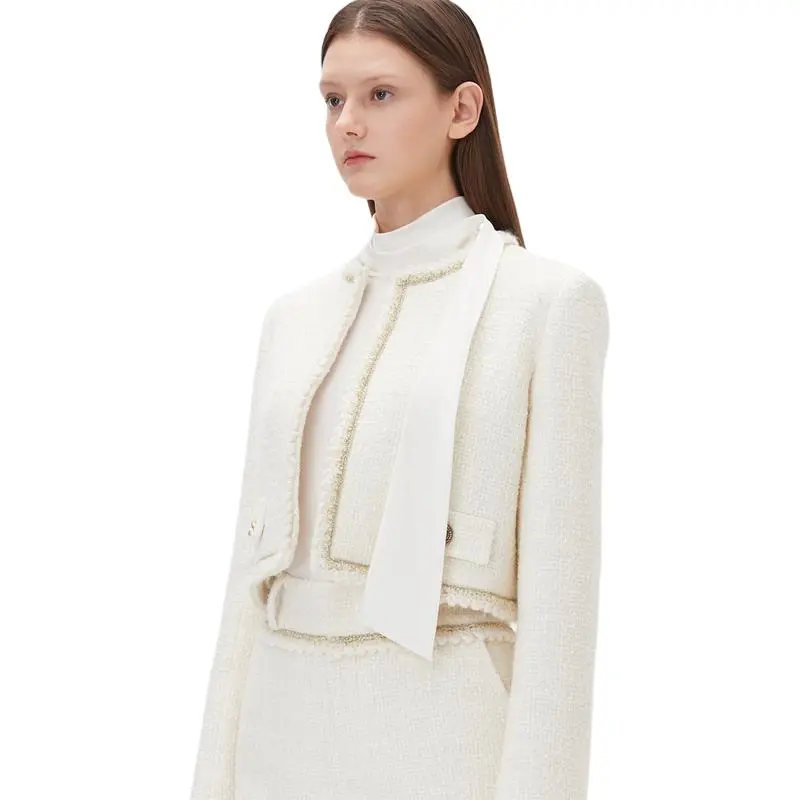 Caroline Jackets Women's Ecru-3