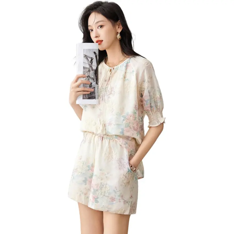 Like The Age Of Water Shirt Matching Set Women's-1