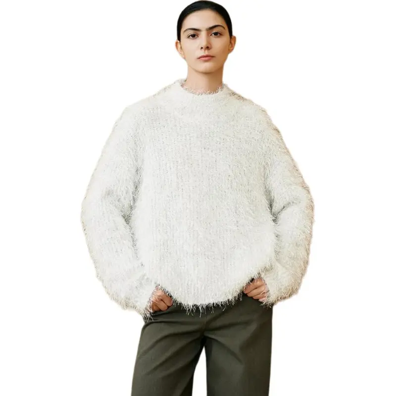 INSUN Sweaters Women's White-3
