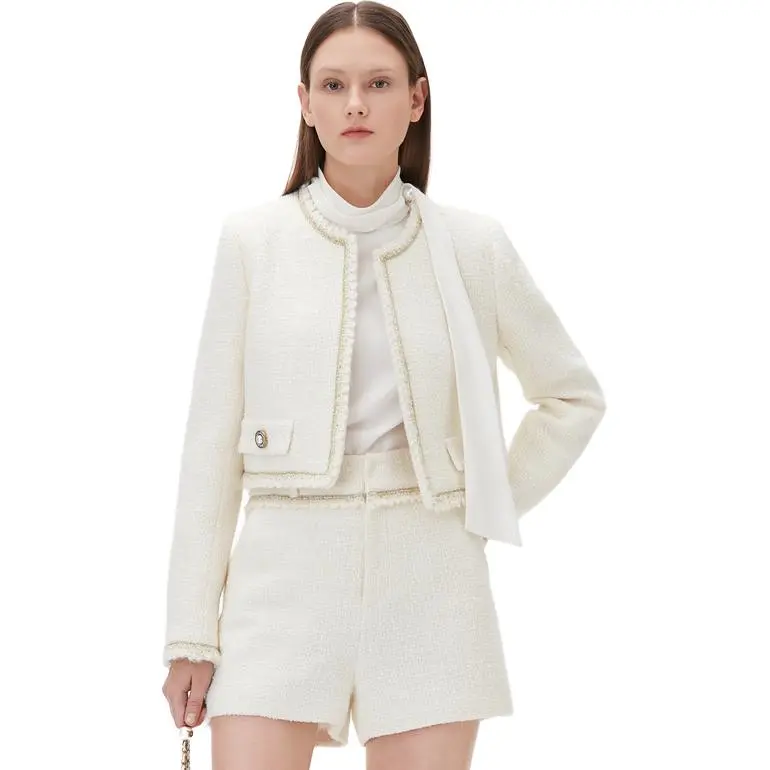 Caroline Jackets Women's Ecru-4