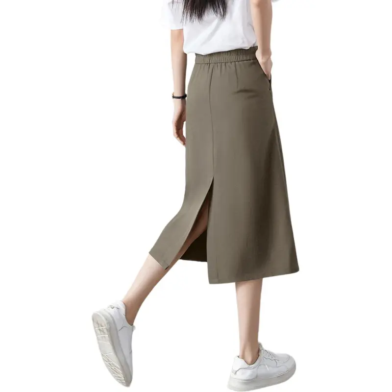 Mo Han Yi Mei Casual Long Skirt Women's-2