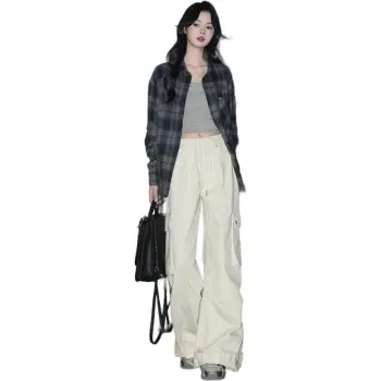 FOREVER 21 Cargo Pants Women's Ecru