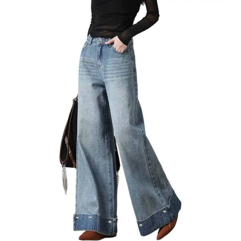  CHOCOOLATE Jeans Women's BLX/Vintage Blue-1