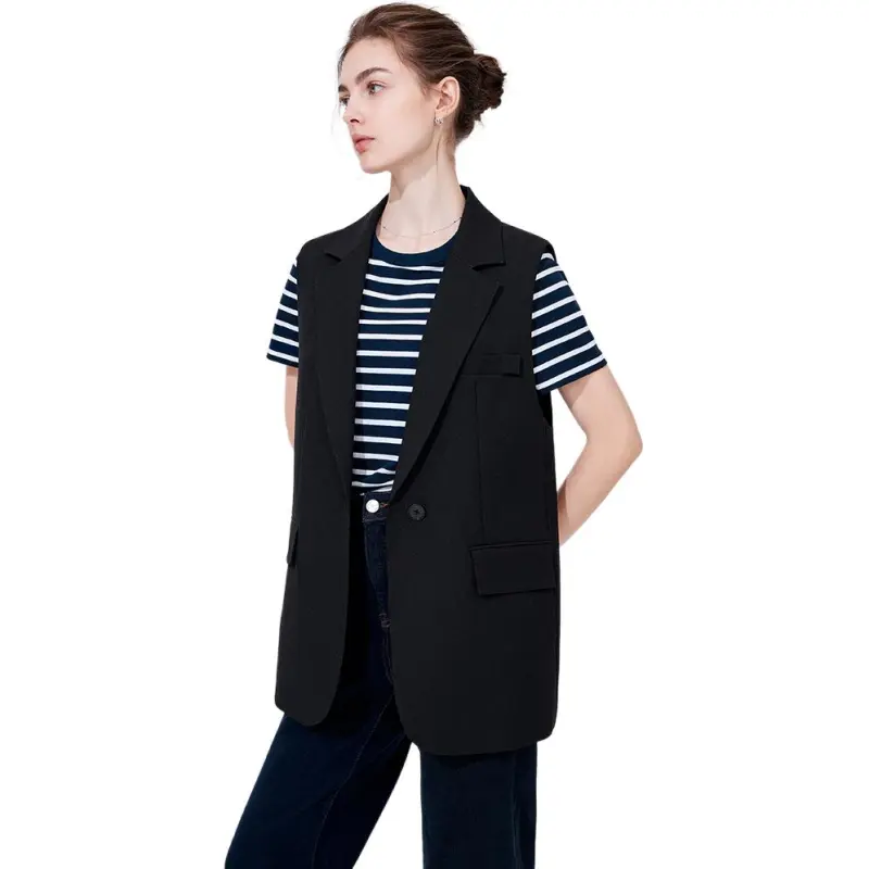 NAVIGARE Vests Women's Night Black-1