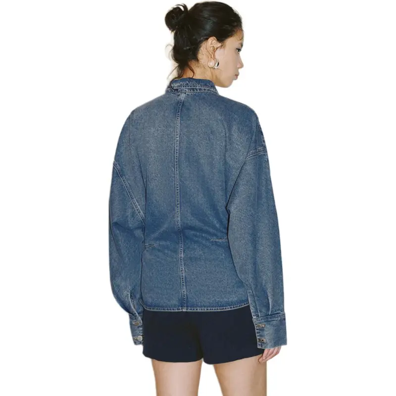 URBAN REVIVO Shirts Women's Blue-3