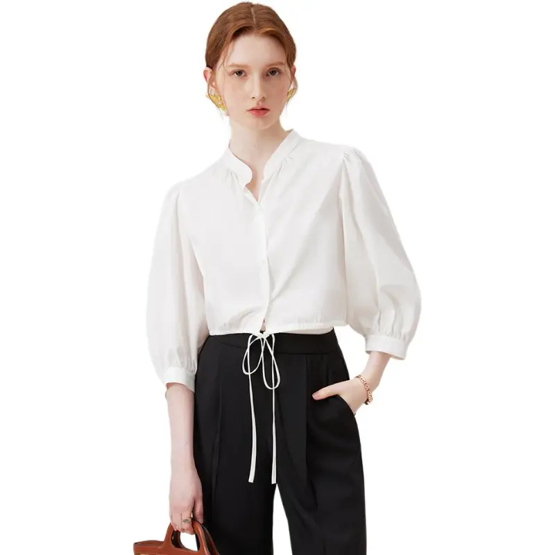 FANSILANEN Shirts Women's White-1